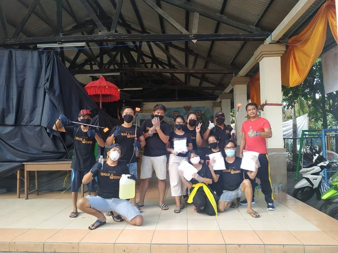 Penyemprotan Disinfektan